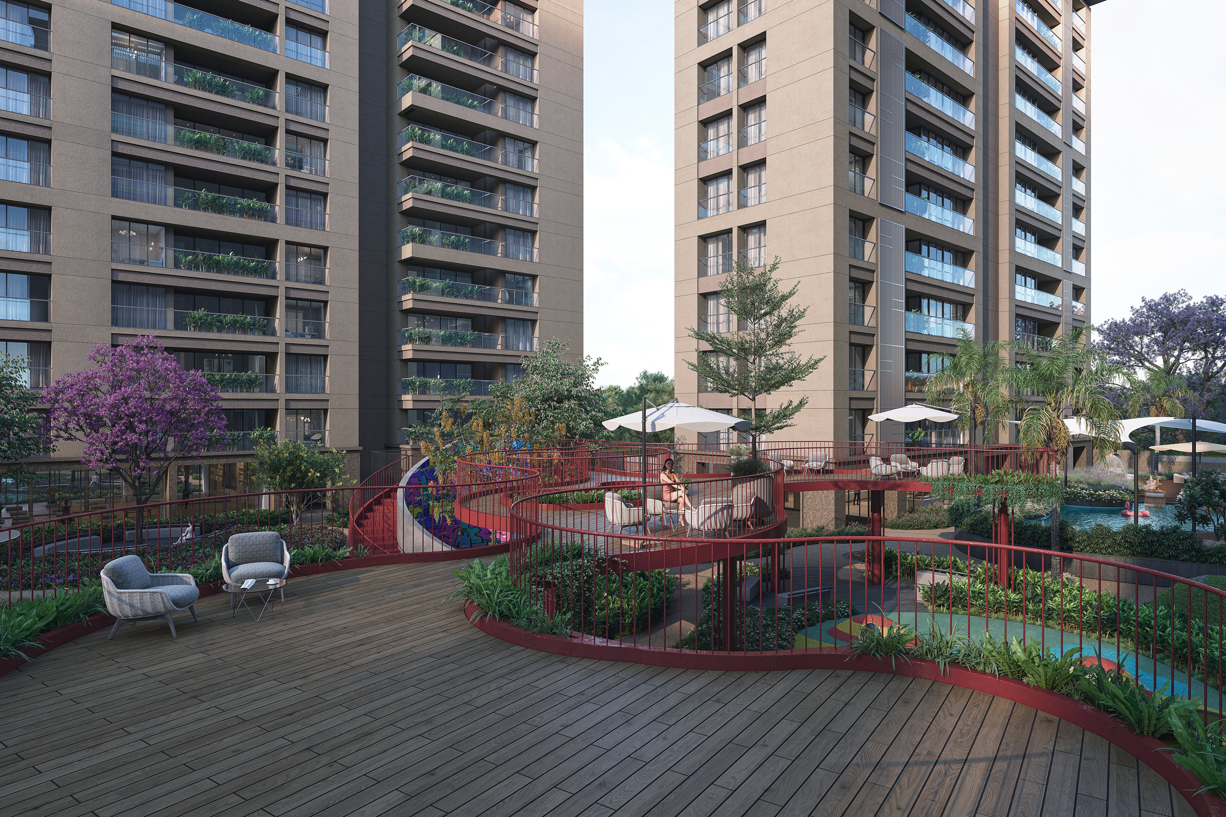 3 & 4 BHK flats in Bharthana-Vesu