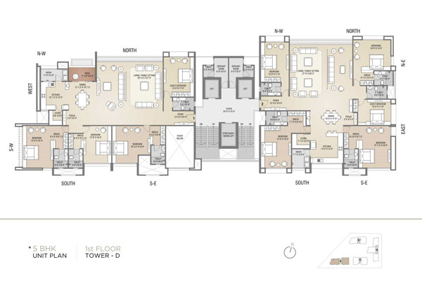 buy 4 & 5 BHK apartment in vesu 