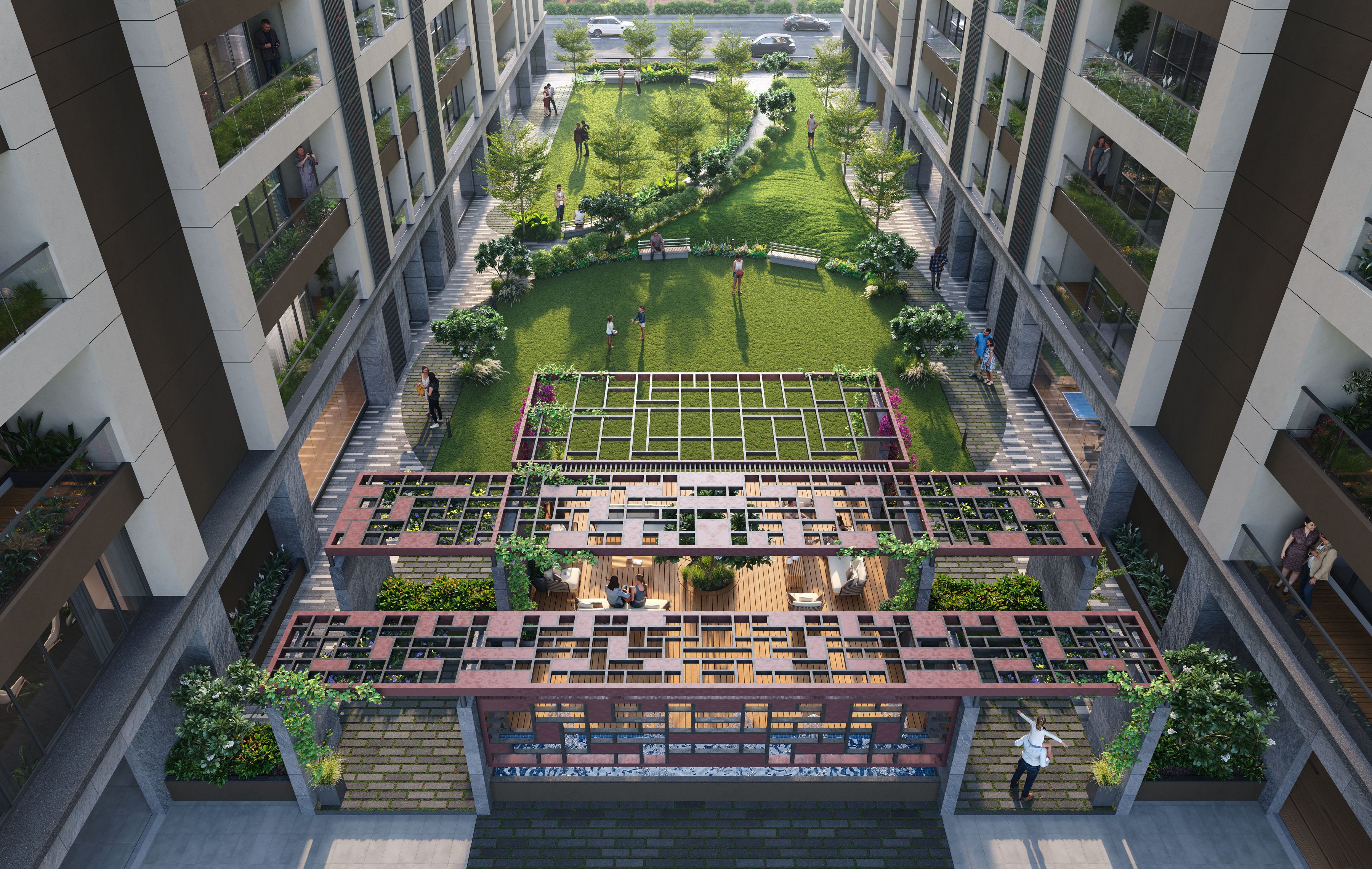 3 & 4 BHK apartments in Bharthana