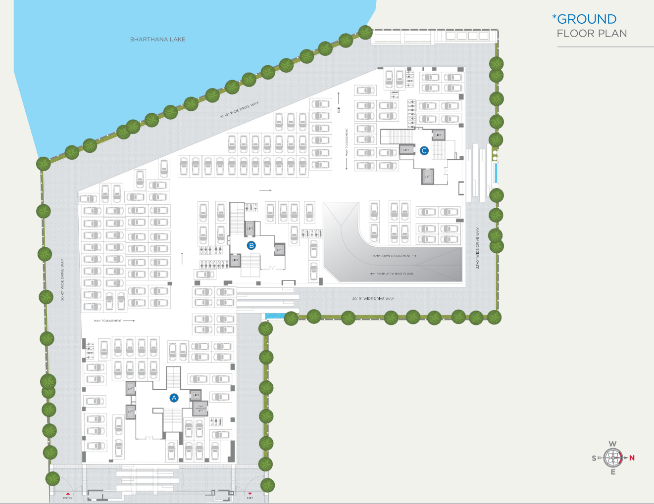 3 & 4 BHK GroundFloor