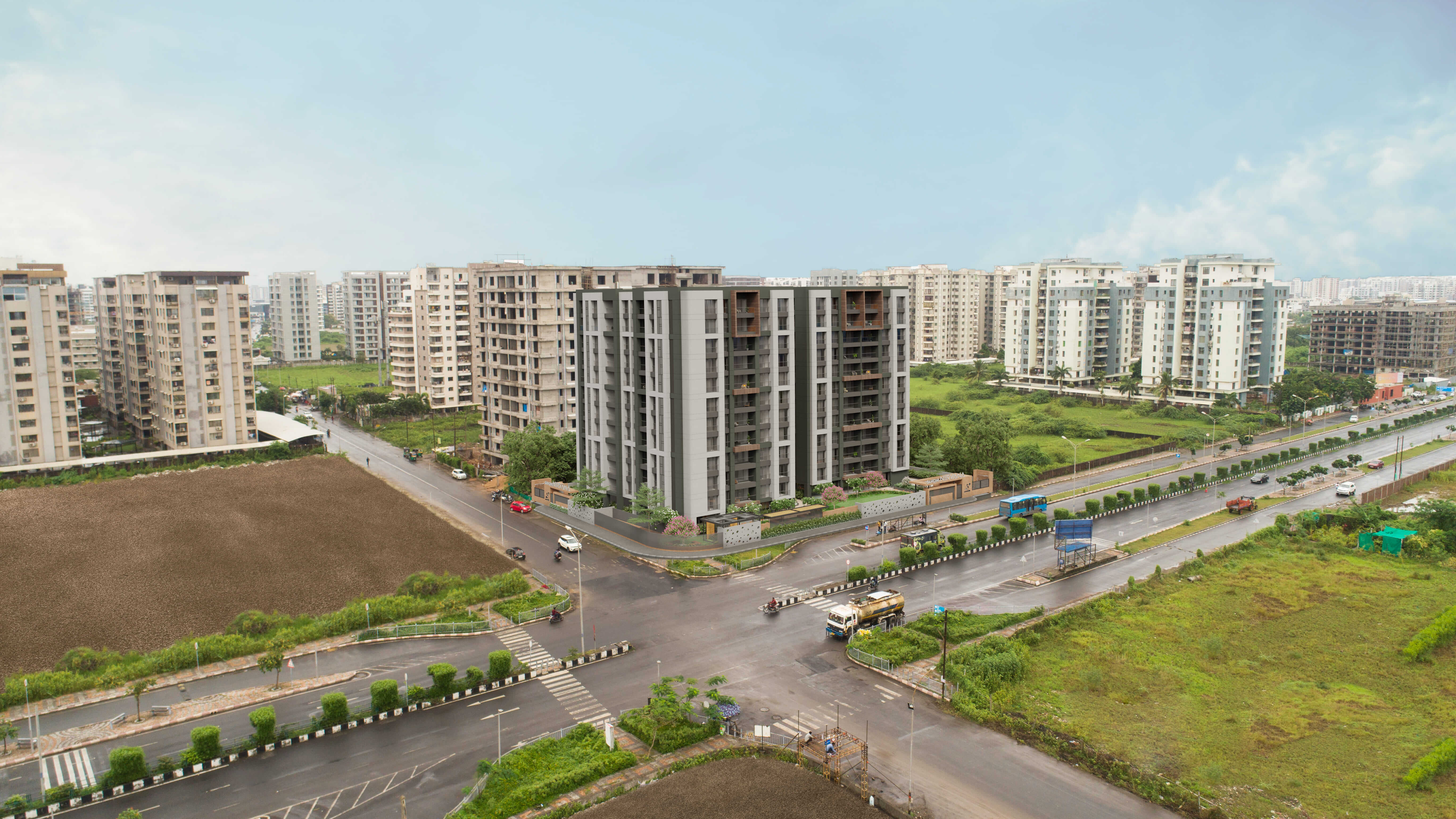 Luxurious 3 BHK flats in vesu 