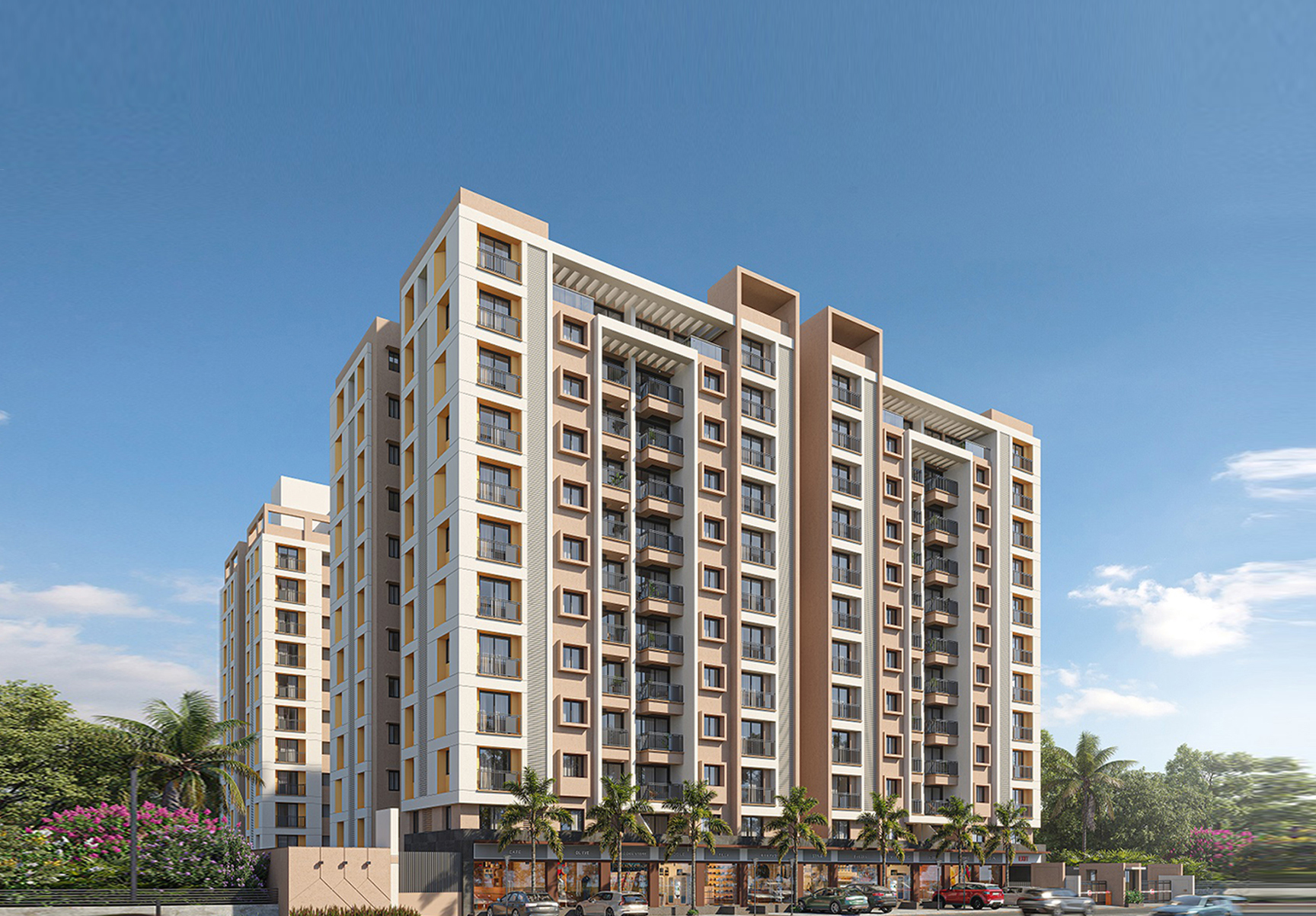 2 and 3 BHK apartment in bhestan 