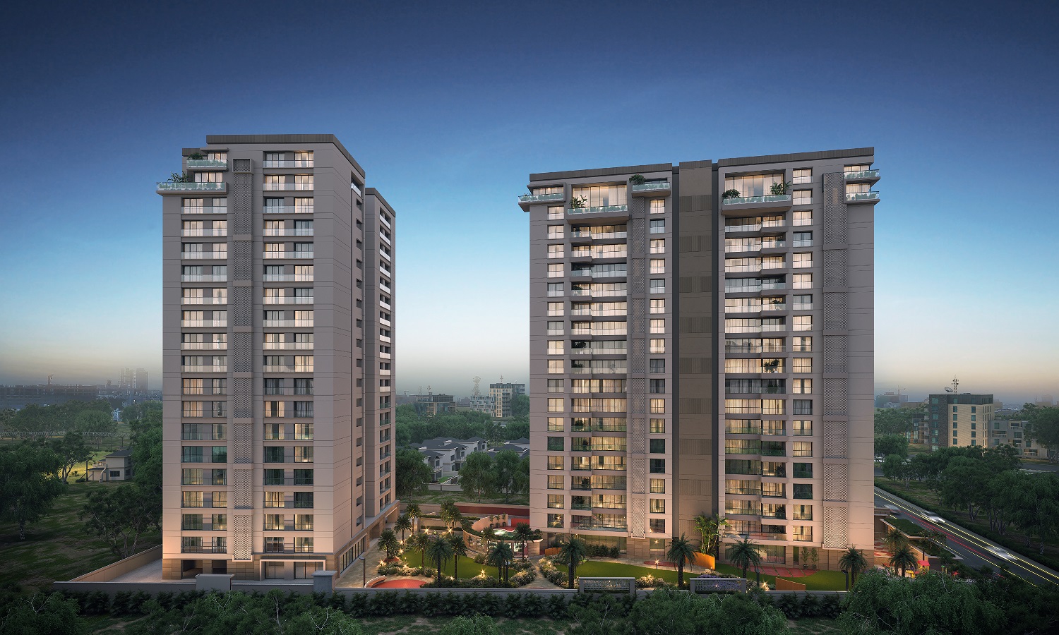 5 BHK Flats in Vesu