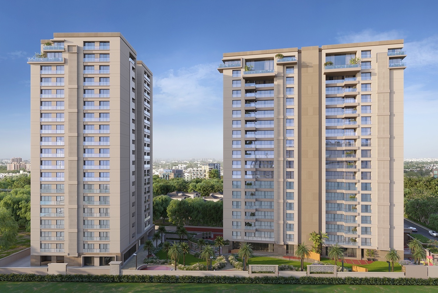 5 BHK Sangini Skyteria Vesu