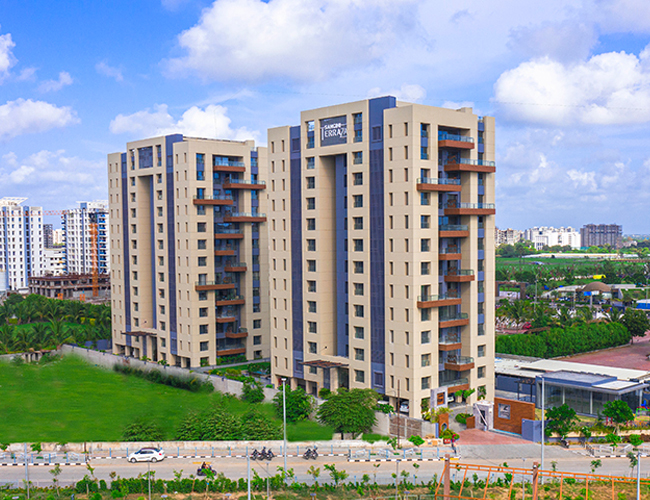 4 BHK skydeck apartments sangini terraza vesu surat
