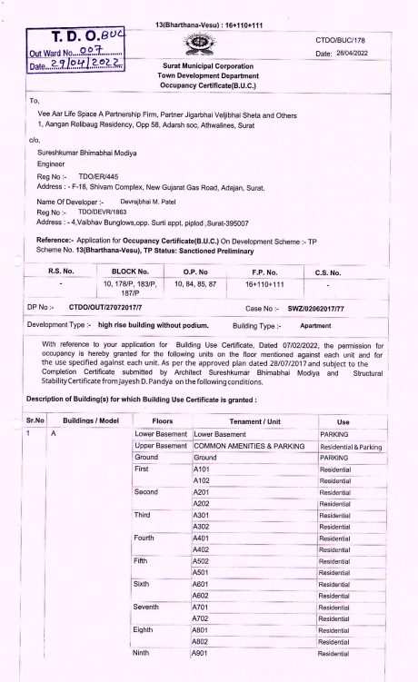 Affordable Flats in Adajan Surat